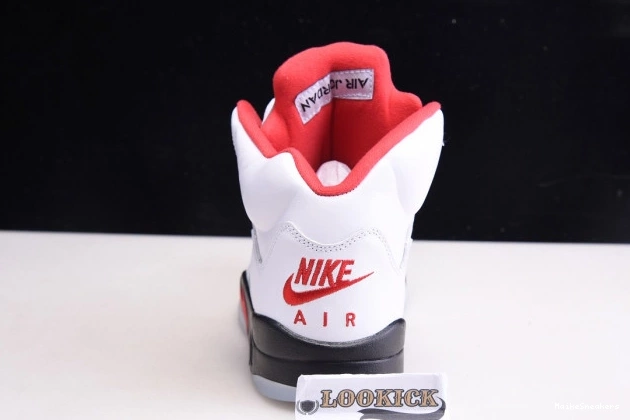 MaikeSneakers Retro Jordan DA1911-102 Silver Air Tongue (2020) 5 Red Fire 0629